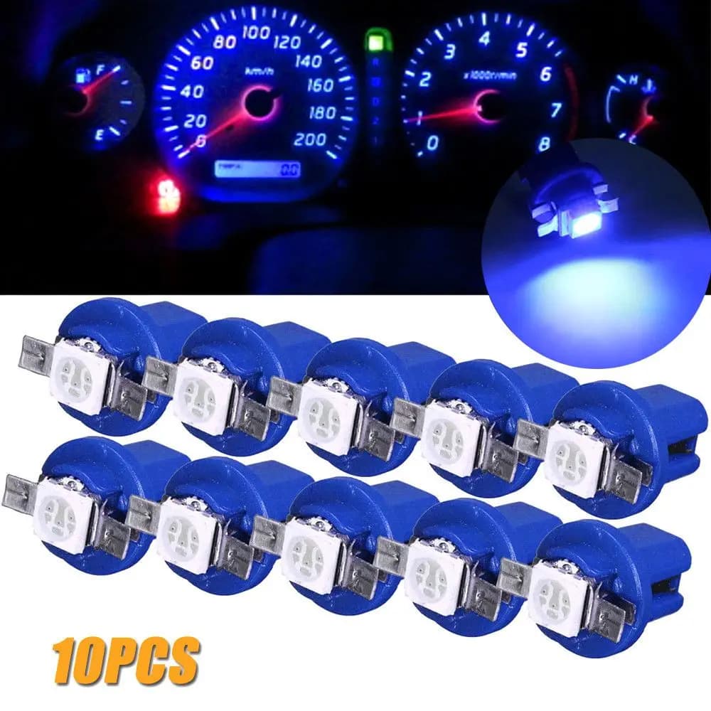 10Pcs LED Light Car Gauge Speed Dash bulb for hyundai solar accents tucson 2017 getz ix35 santa fe coupe i20 veloster ix25