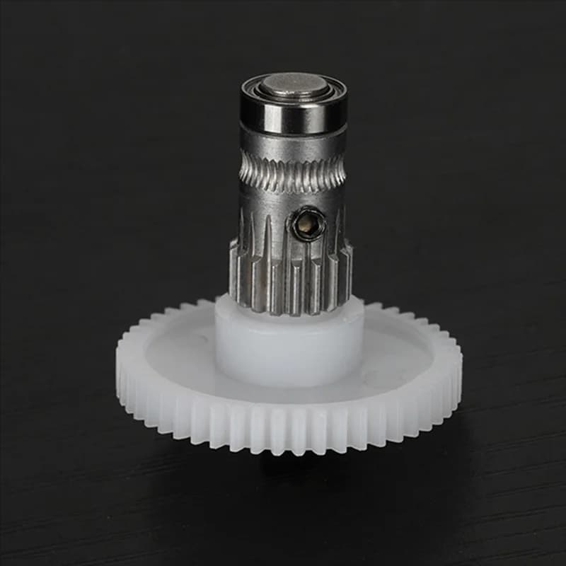 A13E-For Prusa I3 For Bowden Extruder 3D Printer Parts Double Driver Gear Kit Upgrade Extrusion Wheel Power Gear