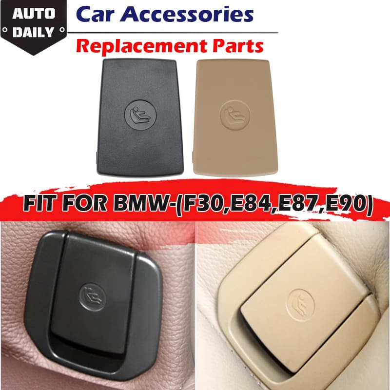 Tappo per cintura di sicurezza per seggiolino per bambini adatto per BMW F30 F31 F20 F21 F22 F80 M3 F34 X1 E84 E90 Sedile posteriore ISOFIX Fibbia Flip Cover Accessori