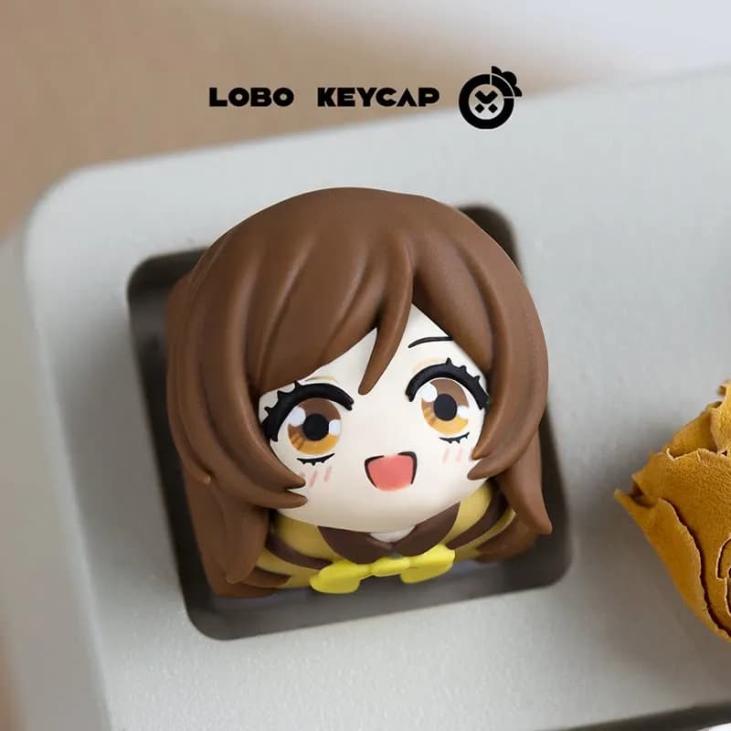 Tastiera Meccanica DIY Goddess Story Kamisama Love con Tasti a Croce, Keycaps Personalizzati per PC, Regalo e Giocattolo