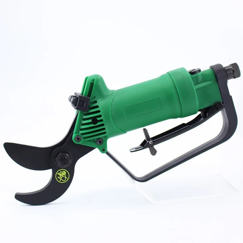 Pneumatic scissors for branches, pneumatic garden shears, tools for pruning fruit trees