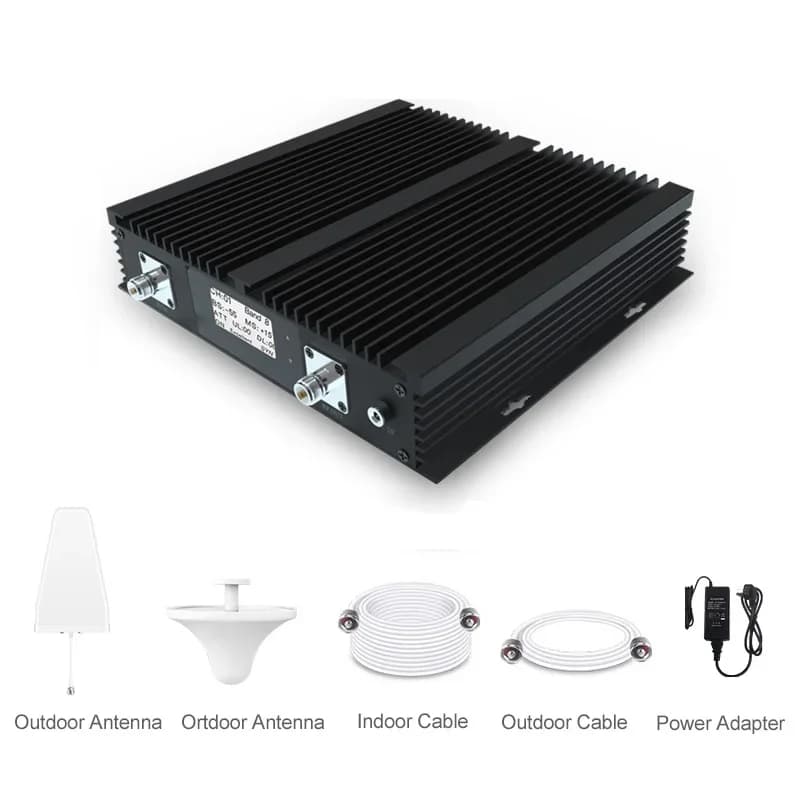 Ripetitore di banda digitale selettivo dual band 2G 900MHz 4G 1800MHz personalizzato con controllo Wi-Fi con controllo WIFI