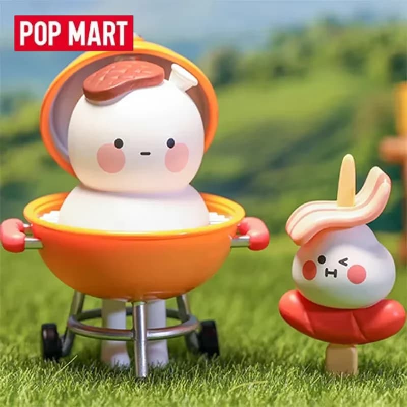 POP MART BOBO COCO Go Comping Series Blind Box Toys Kawaii Anime Action Figure Surprise Guess Bag Scatola misteriosa