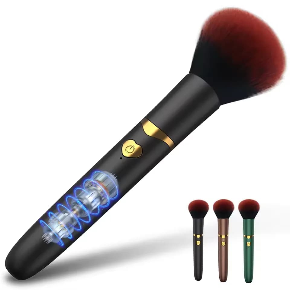 Massaggiatore Vibrante per Trucco, Stimolatore Clitorideo a Forte Vibrazione per Orgasmo Femminile, Vibratore a Bacchetta AV a 7 Velocità, Giocattoli Sessuali per Adulti per Donne