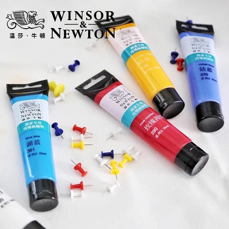 Winsor&Newton Painter's Special Acrylic Paint 70ml Tube Quick Drying Waterproof for Textiles/wall Painting Canvas/painting Shoes