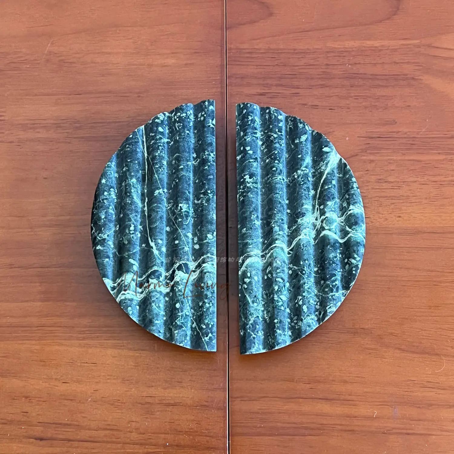Maniglia per Cassetti di Lusso in Stile Francese, Pomello per Armadietti in Marmo Naturale, Decorazione Creativa di Alta Gamma per Ville e Grandi Case