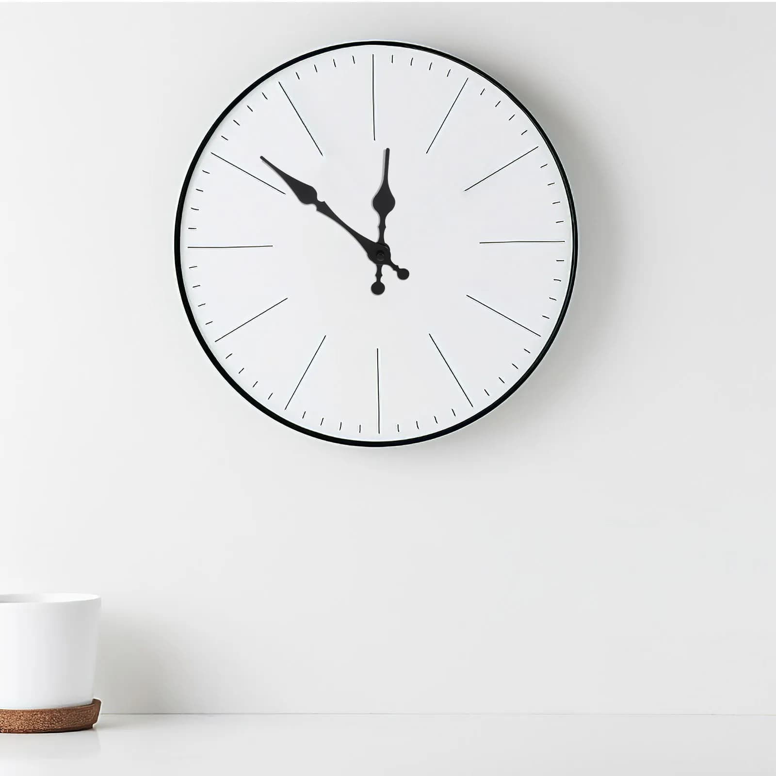 Meccanismi per Orologi da Parete, Movimento Silenzioso, Accessori di Ricambio, Parti Nere per Meccanismi