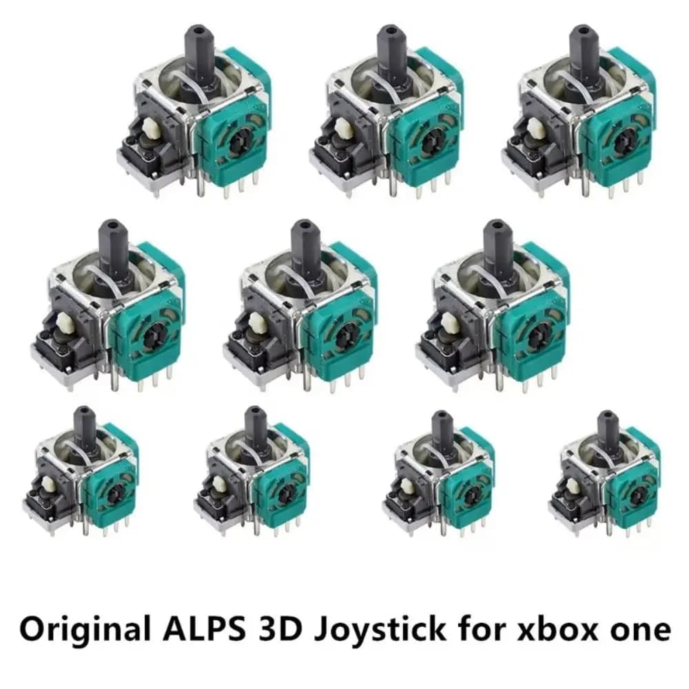 10PCS ALPS 3D Joystick analogico Proofable Accessori di gioco Sostituzione funghi Originale ad alta precisione per Xbox One Series X/S