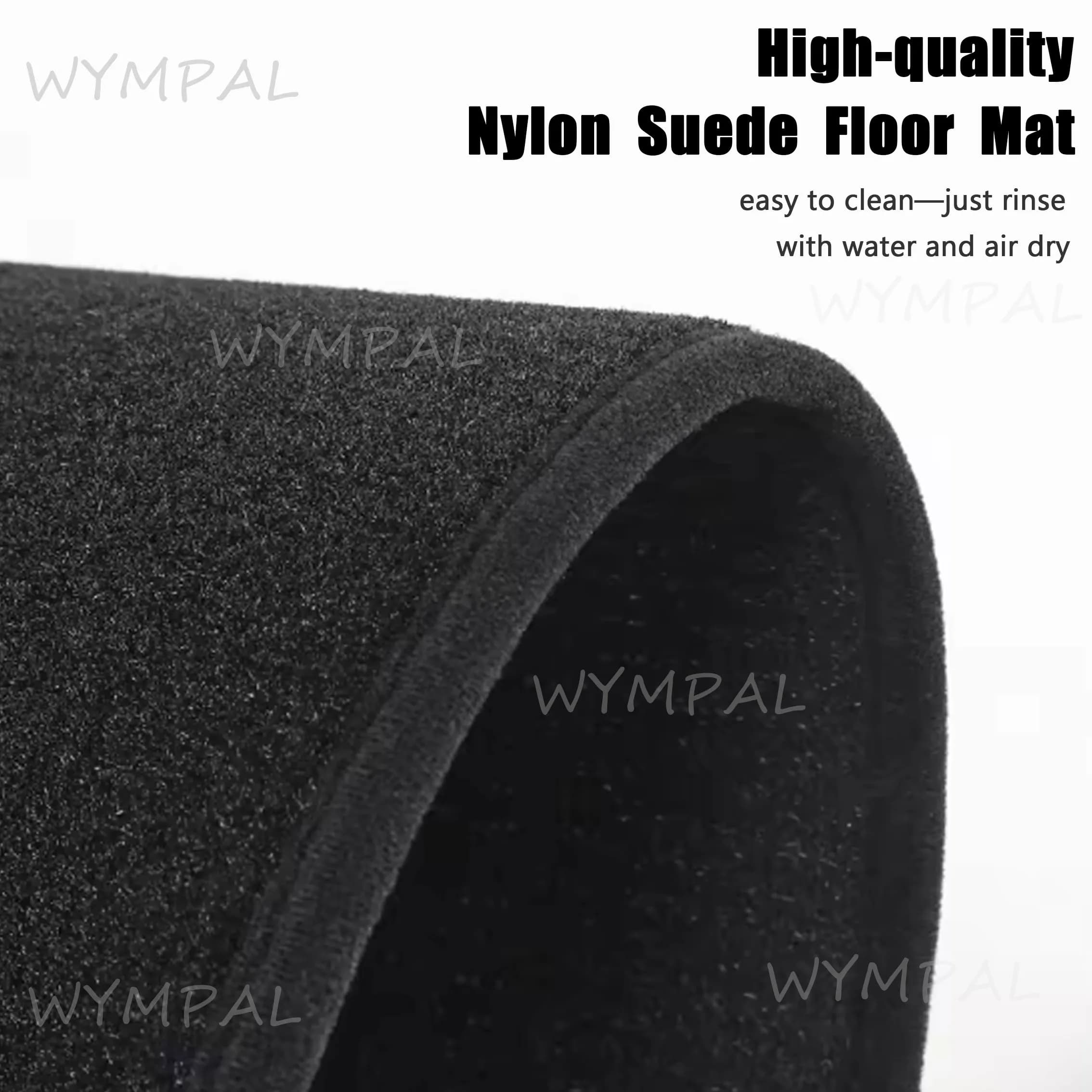 Flannel Car Mats With Buttons Waterproof Non-Slip For Skoda Octavia 2012–2019 5E MK3 Estate Scout Car-Specific Mats Floor