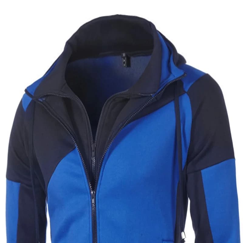 2024 new Casual coat with loose collar Slim Fit with zipper sweater with hood, hot sale on the Internet for men's coat Casual