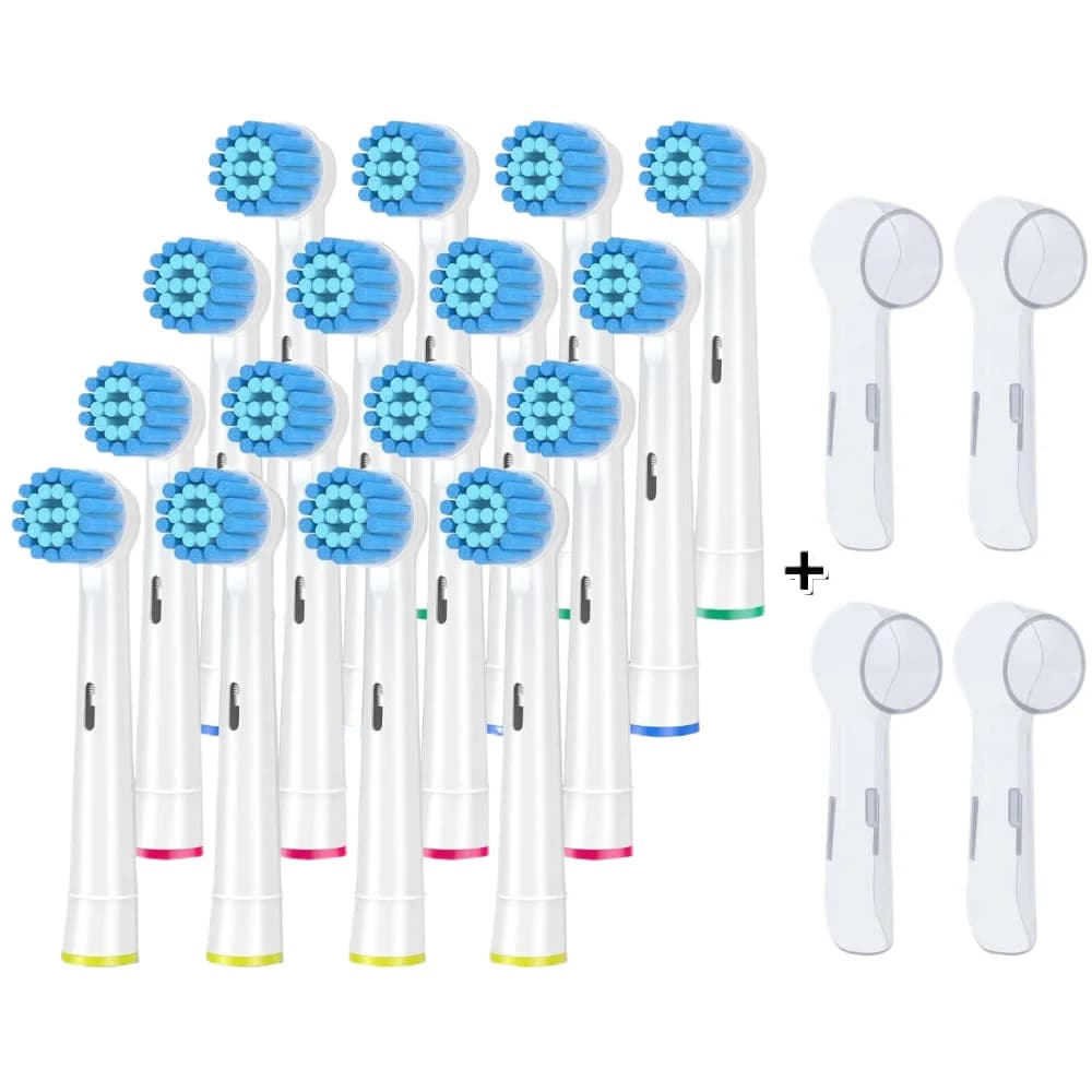 Generally sensitive and clean spare heads for Oral B 500/600/1000/2000/2500/3000/7000/8000/9600/8000