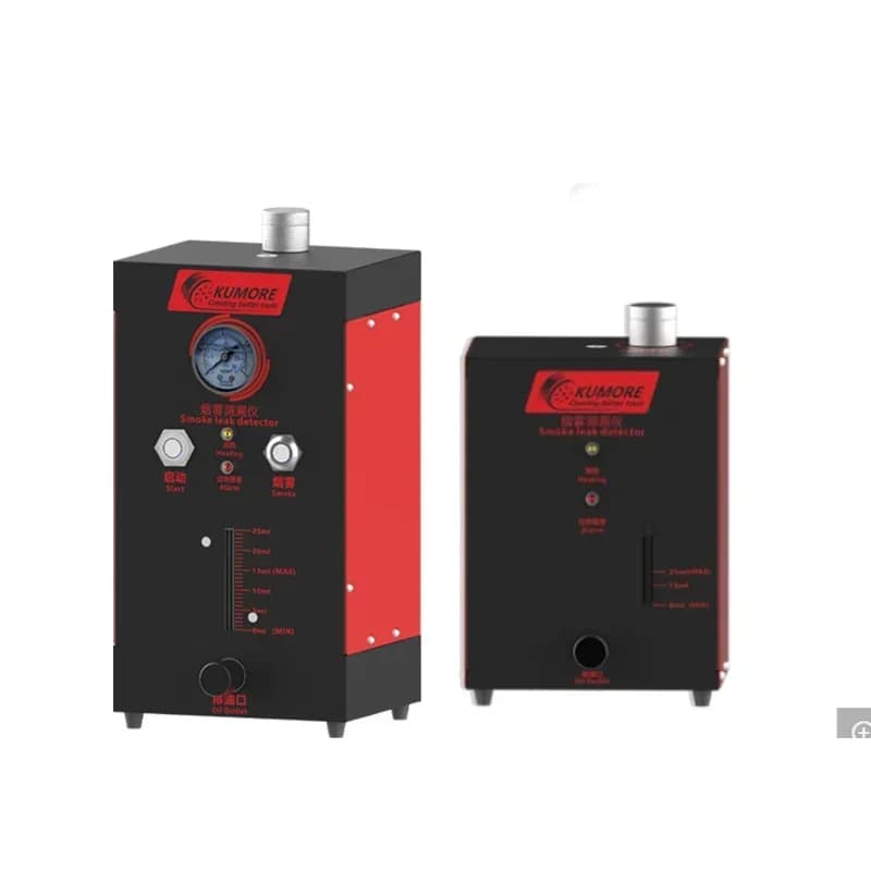 Rilevatore di perdite di fumo per auto portatile KM-E01 rilevatore di perdite strumenti diagnostici strumento di ispezione pipeline strumento di rilevamento perdite di fumo