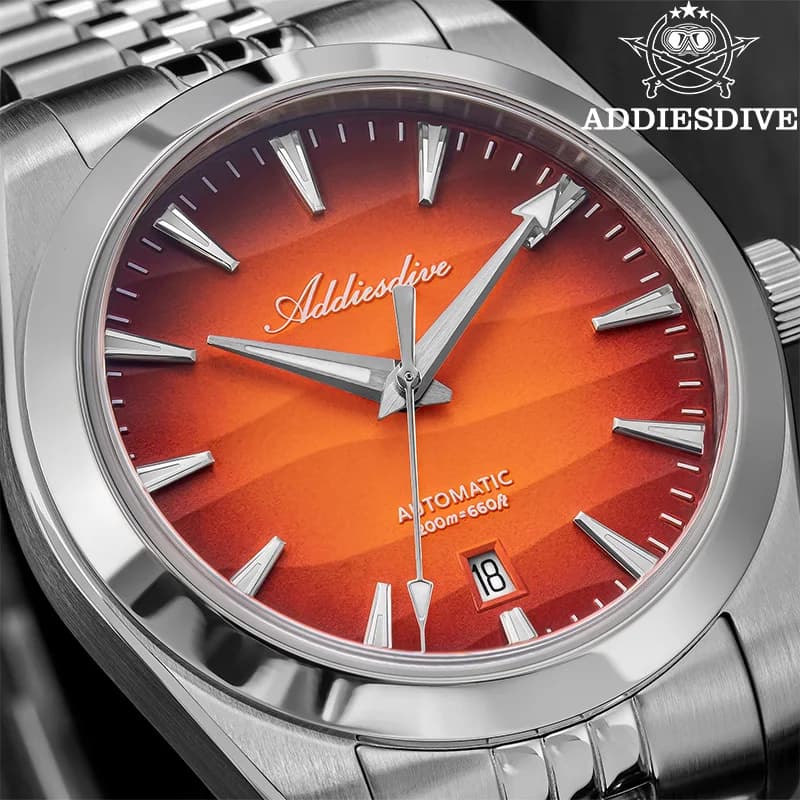 Orologio ADDIESDIVE da Uomo 2026 Nuovo Lusso Zaffiro Automatico 39mm Meccanico 8215 Impermeabile 200m Subacqueo BGW9 Super Luminoso