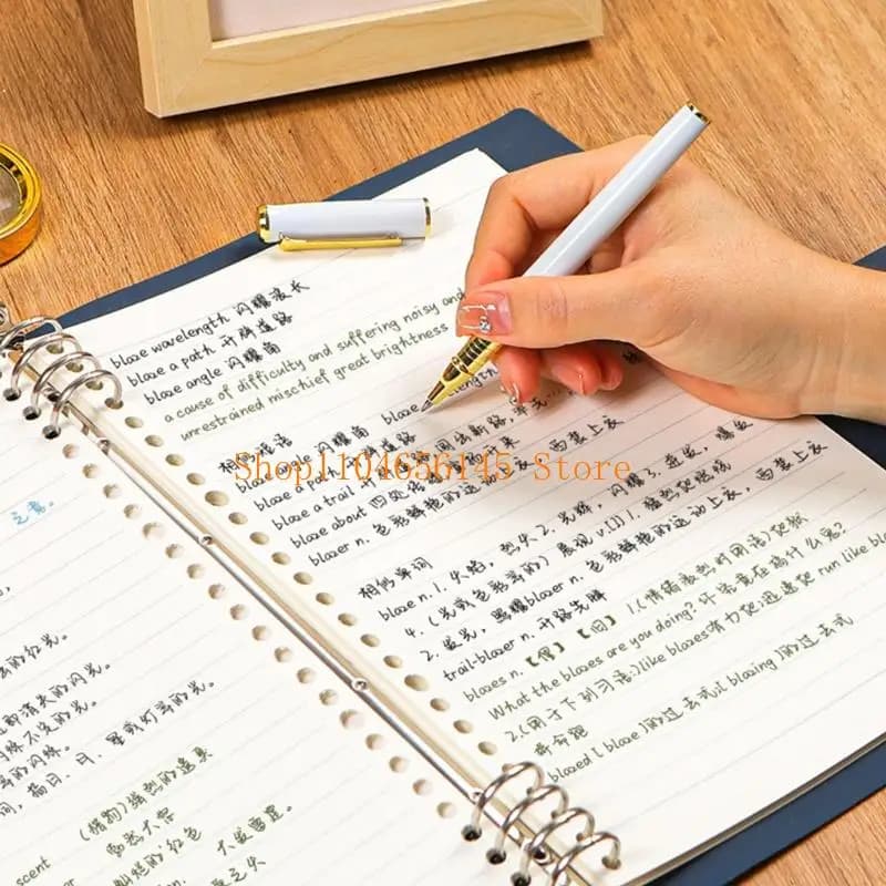 5asd Carta da lettere liscia Anelli carta Rilegato Journal Planner B5 Notebook per nota