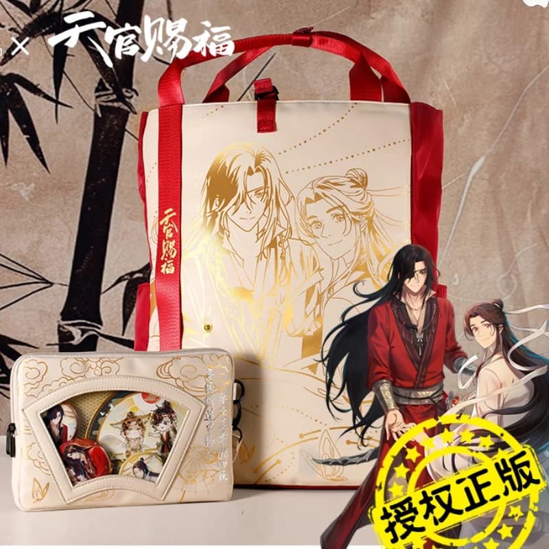 Zaini scolastici Heaven Official'S Blessing Prodotto ufficiale anime Borsa da trekking Tgcf Xie Lian Hua Cheng Good Zaino portatile