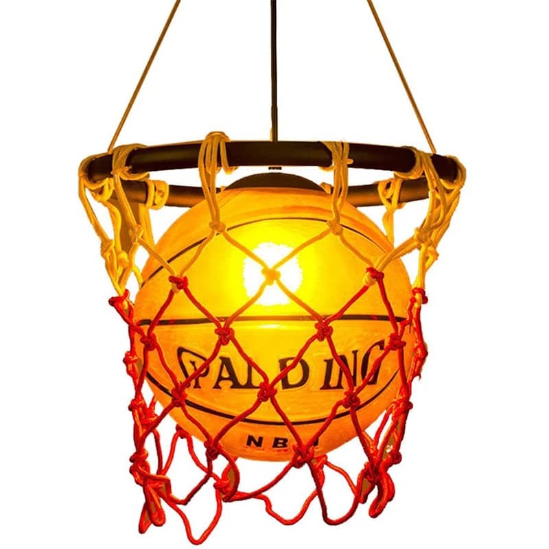 Lampadario a soffitto a LED Lampada a sospensione Lampada da corridoio Lampada da basket Calcio Apparecchio di illuminazione per la cameretta dei bambini dell'asilo