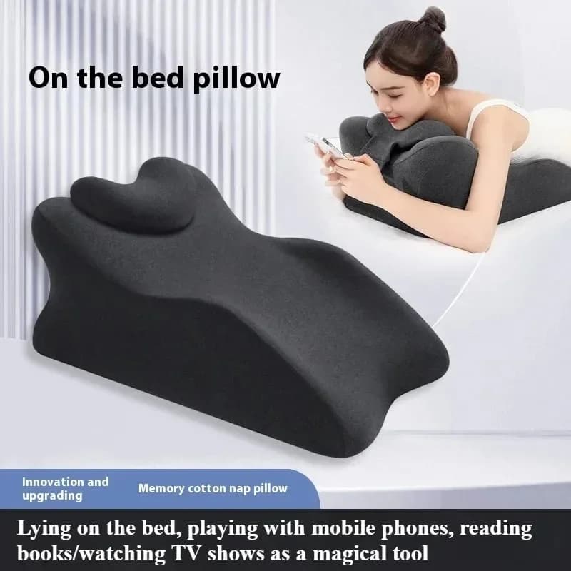 Cuscino Multifunzionale per Letto | Cuscino Ergonomico per il Sonno e il Supporto durante l'Uso del Telefono | Artefatto da Letto Indispensabile