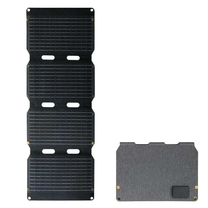 Tappetino di ricarica pieghevole solare portatile da esterno, banca di alimentazione per telefono USB a ricarica rapida in silicio monocristallino, pannello di alimentazione fotovoltaico