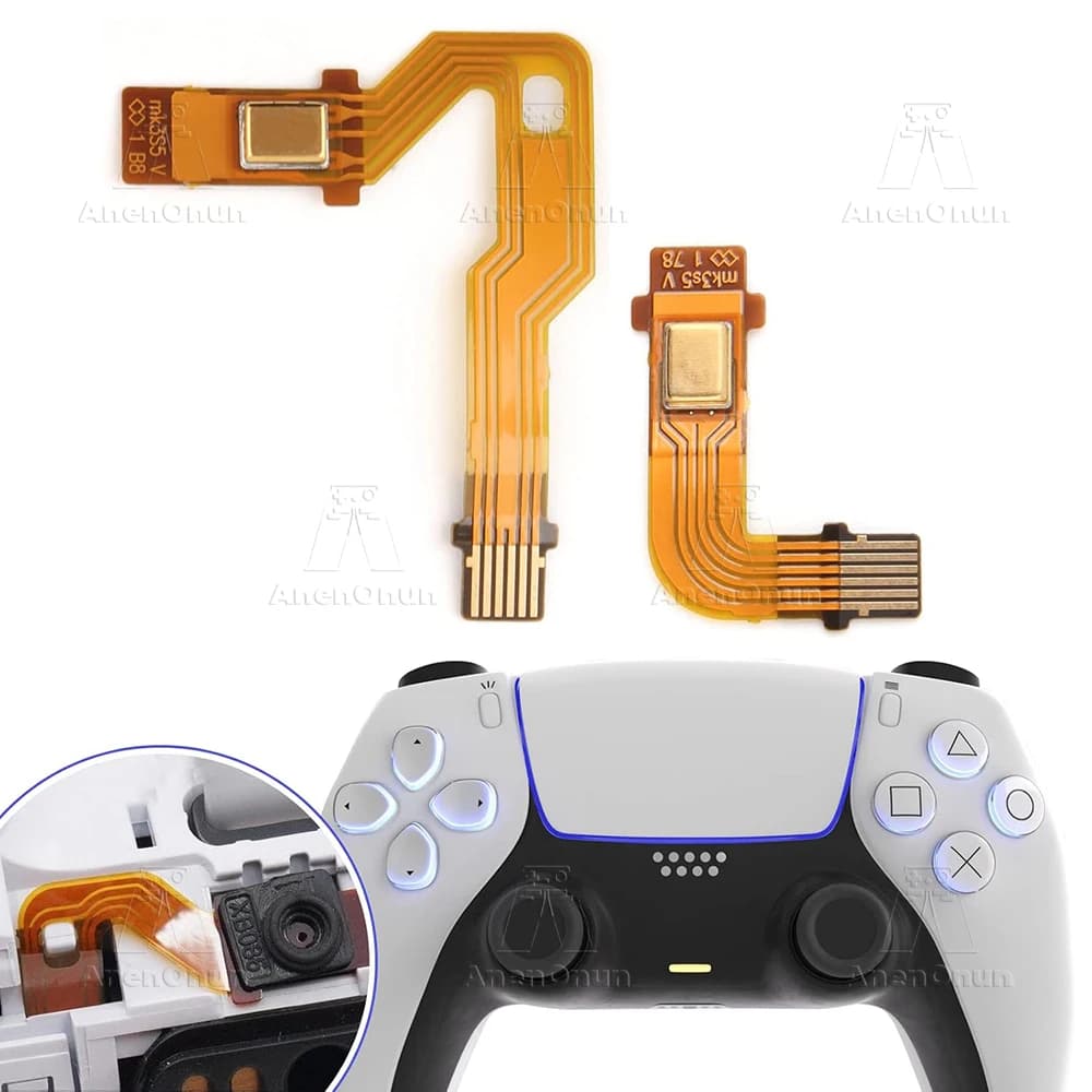 Cavo flessibile per microfono per controller PS5 BDM-020 BDM-030 Parti di ricambio premium Cavo a nastro per microfono interno Accessori durevoli