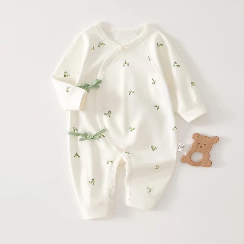 ZOETOPKID Romper Infant Long Sleeved Bodysuit Clothes Soft Pure Cotton Newborn Jumpsuit Boys Girls Kids Onesie Pajamas Outfits