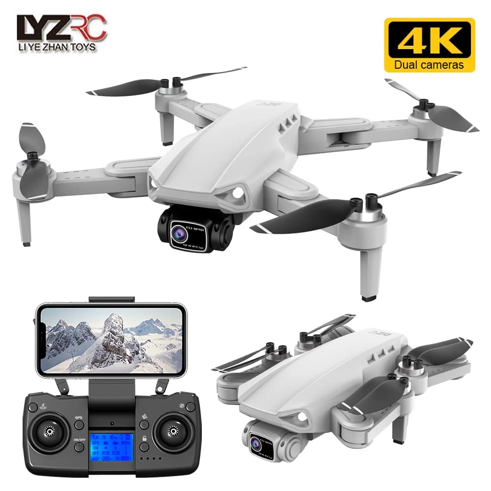 L900 Pro SE GPS Drone Profesional 4K HD 5G WIFI FPV Camera Quadcopter With Brushless Motor RC Mini Dron for Children Toys