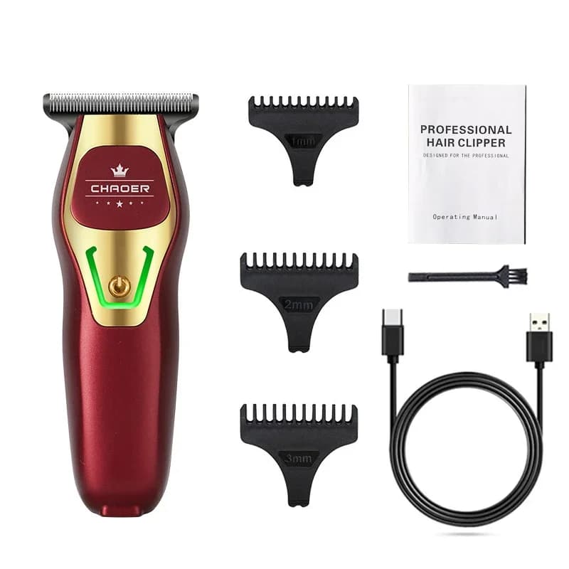 Professional hair cutter for men with shaver, mini electric haircut for bald heads and universal haircut for children