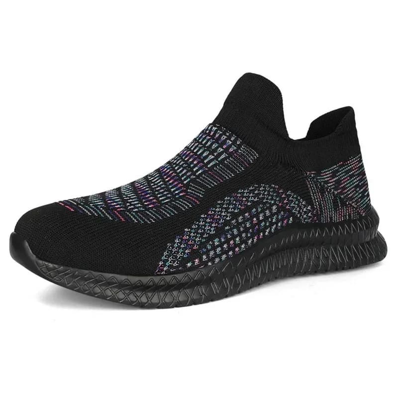 Men's casual sneakers, casual sports shoes with breathable mesh upper, non-slip, comfortable design, new men's shoes.