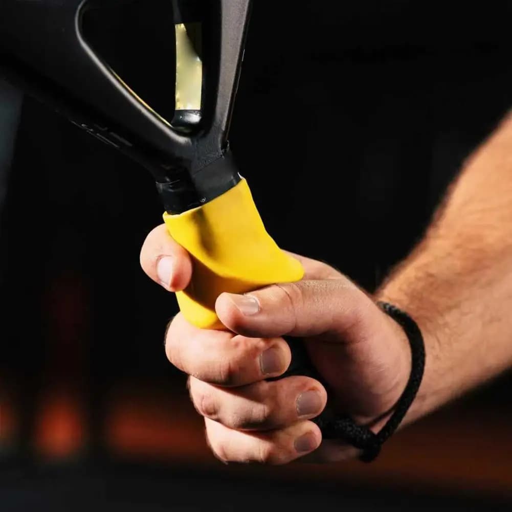 Correttore per Impugnatura Racchette da Tennis, Pickleball e Padel, Manicotto Antiscivolo in Silicone per Correzione Postura, Accessorio per Allenamento Giocatori