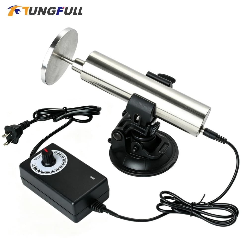 TUNGFULL 70mm Stroke DC Telescopic Linear Actuator Handheld Reciprocating Mechanism Motor Variable Speed for Control Actuators