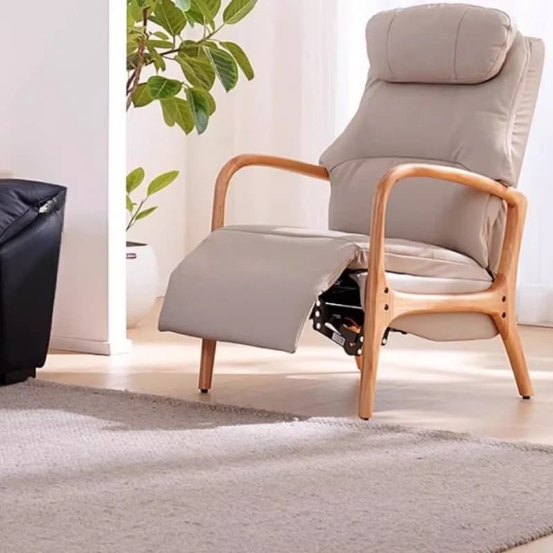 Poltrona lounge ergonomica Sedia di supporto ortopedico Cuscino spesso Schienale regolabile Mobili Poltrona dal design contemporaneo