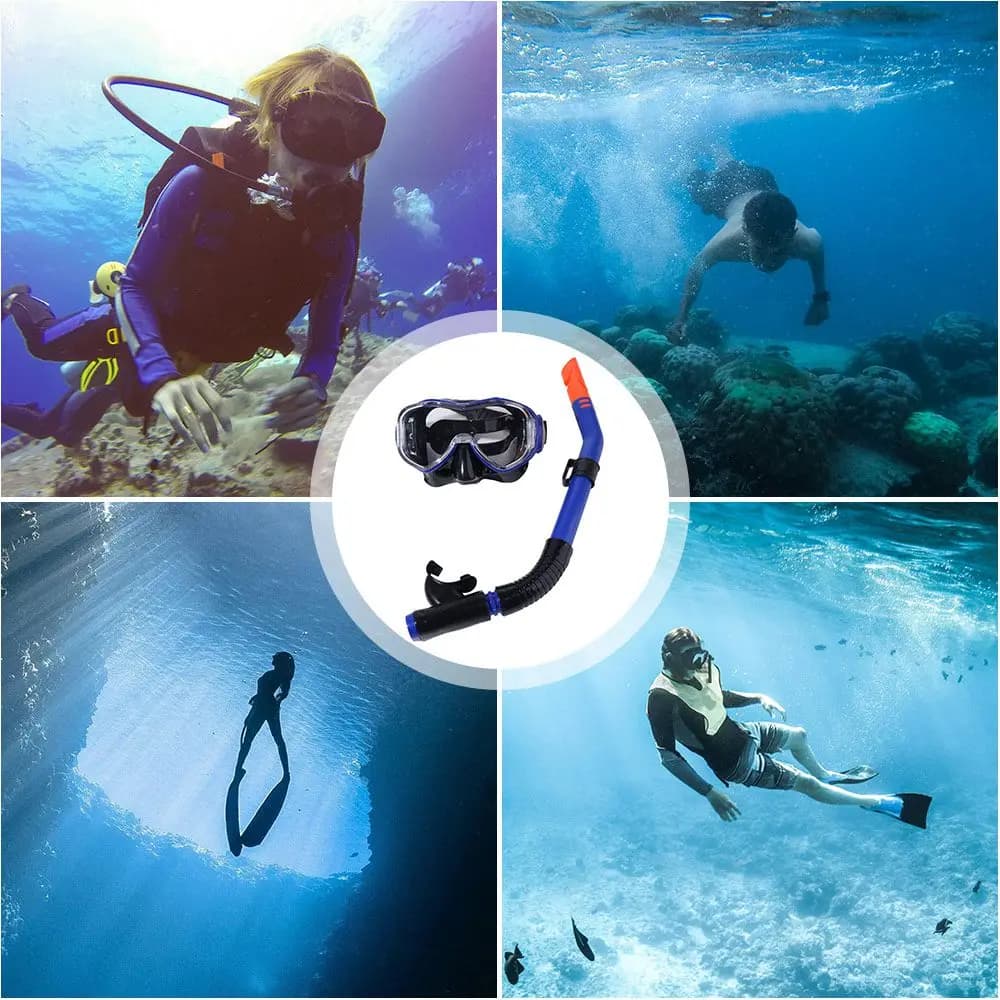 Waterproof Snorkeling Snorkeling Sweatshirts with Clear Vision and Facilitated Adult Breathing