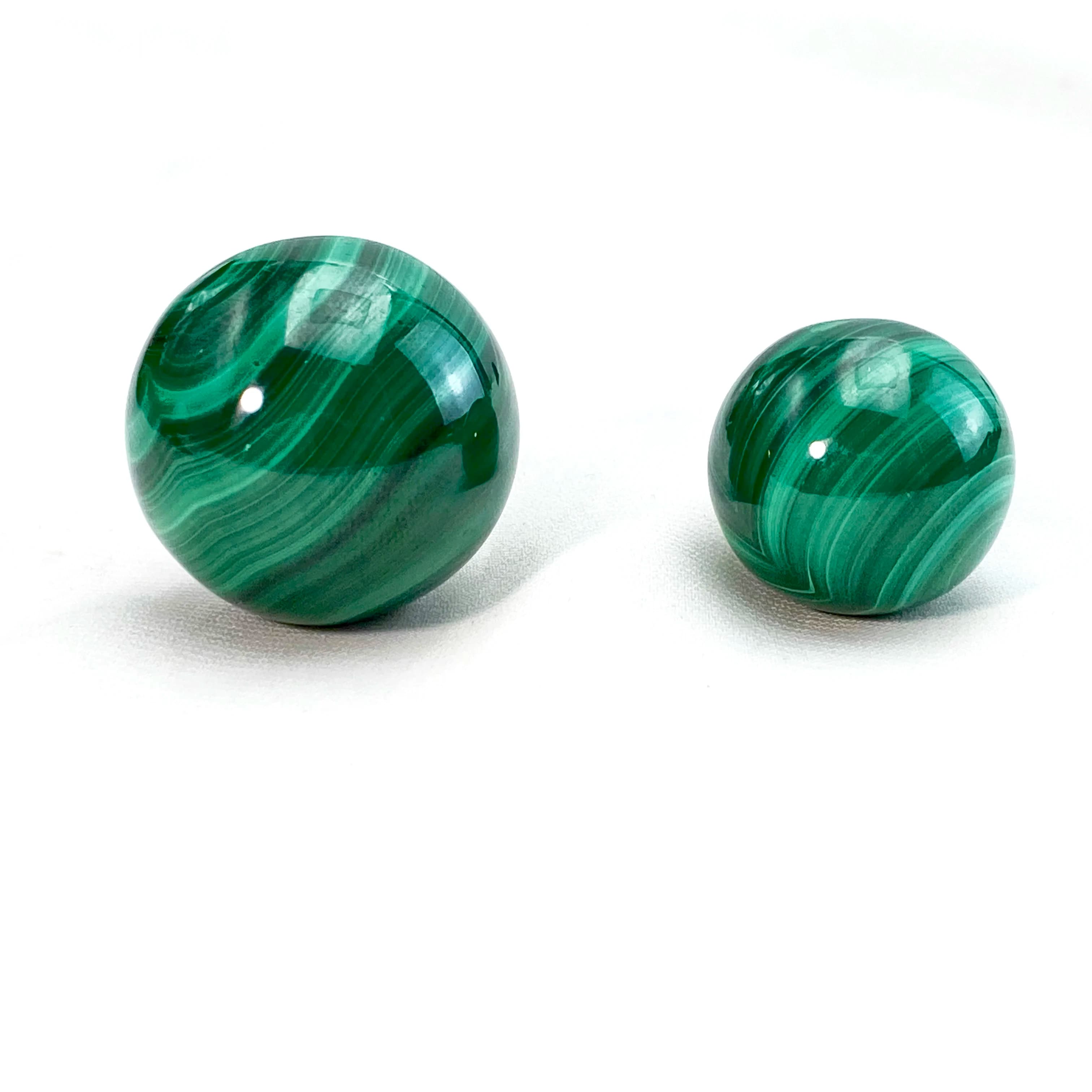 1pc Mini Malachite Pietra Naturale Sfera Sfera Pietre di Cristallo Cristalli di Quarzo Guarigione Chakra Pietra Preziosa FAI DA TE Prodotti Spirituali Regalo