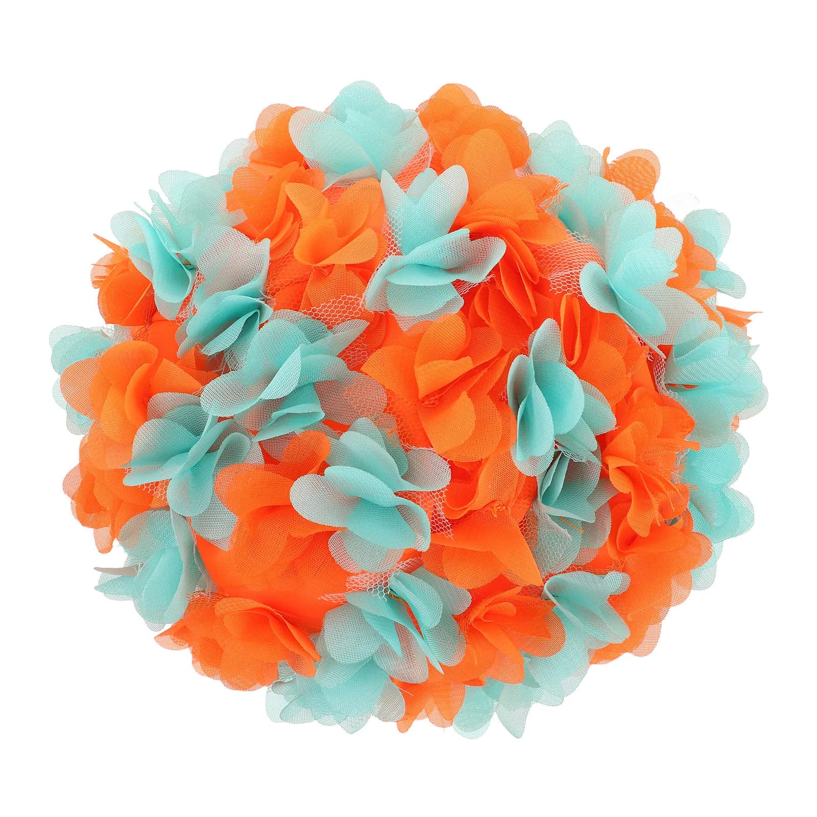Cuffia da Nuoto Donna con Fiori, Design 3D a Petali, Elastica e Traspirante, per Capelli Lunghi, per Piscina e Spiaggia