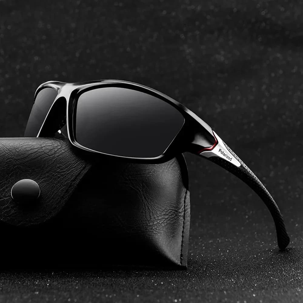 Occhiali da sole polarizzati UV400 unisex per uomo, occhiali da sole eleganti da donna, occhiali da viaggio estivi