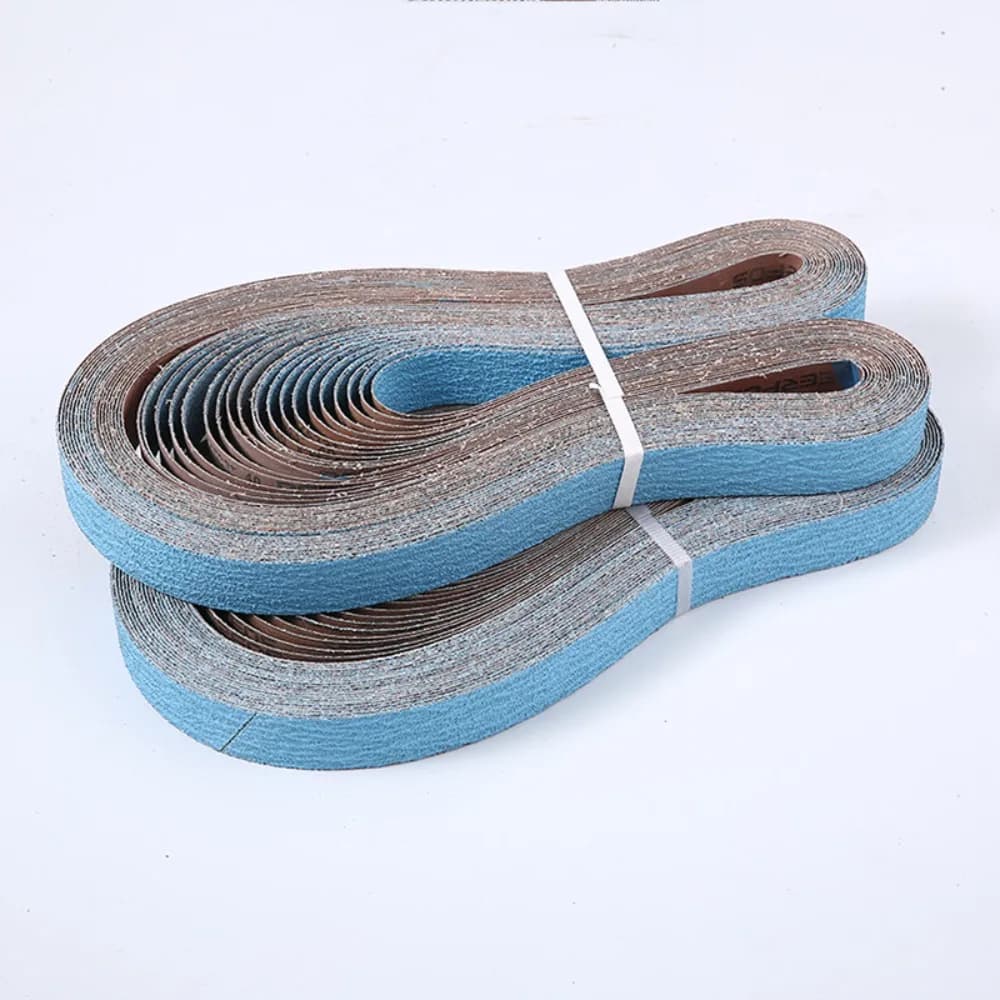 1 PEZZO: Nastro abrasivo in corindone Hao 2100 * 50 mm / Nastro abrasivo per lucidatura e spazzolatura di acciaio inossidabile