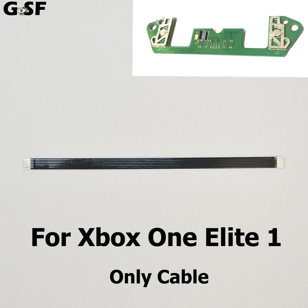 GSF 1-10 Pezzi per Controller Wireless Xbox One Elite 1, Scheda Circuito Posteriore, Paddle, Pulsanti PCB, Cavo Flessibile a Nastro