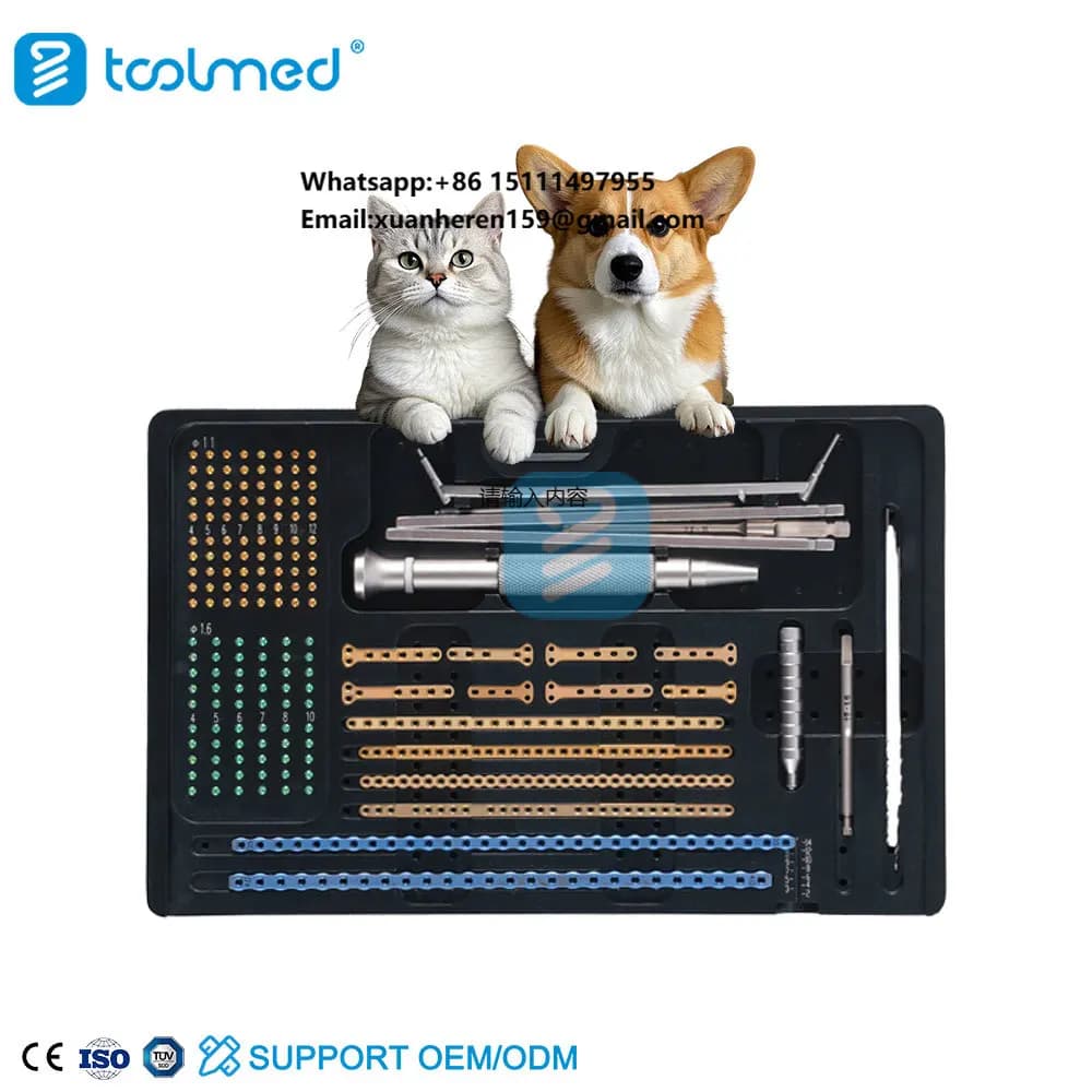 Kit di Strumenti Ortopedici Veterinari MINI, Set di Strumenti per Veterinari