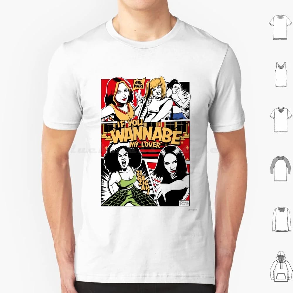 Sg25 T Shirt 6xl Cotton Cool Tee Pop Pop Musica Cultura pop Colori Musica anni '90