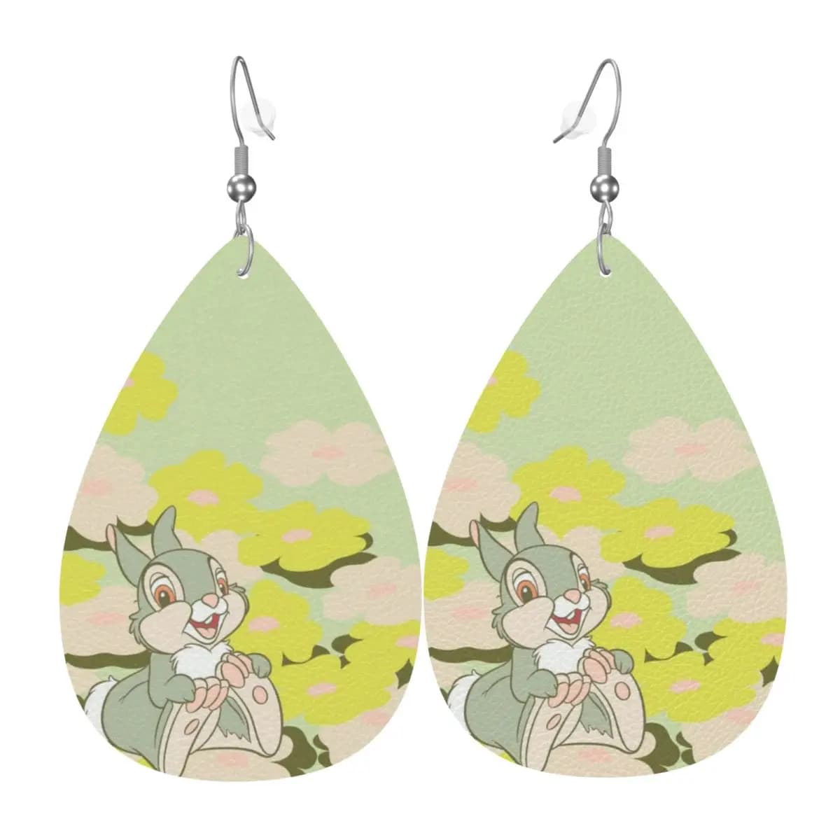 Orecchini Pendenti in Pelle Personalizzati a Forma di Bambi per Donne, Accessori di Gioielleria