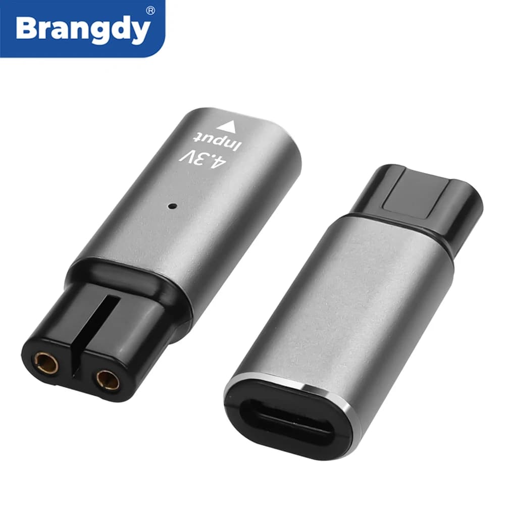 Convertitore caricabatterie adattatore per rasoio Brangdy 4.3V tipo C adatto per rasoio Philips Norelco OneBlade QP2520 QP2620 QP2515 QP2510