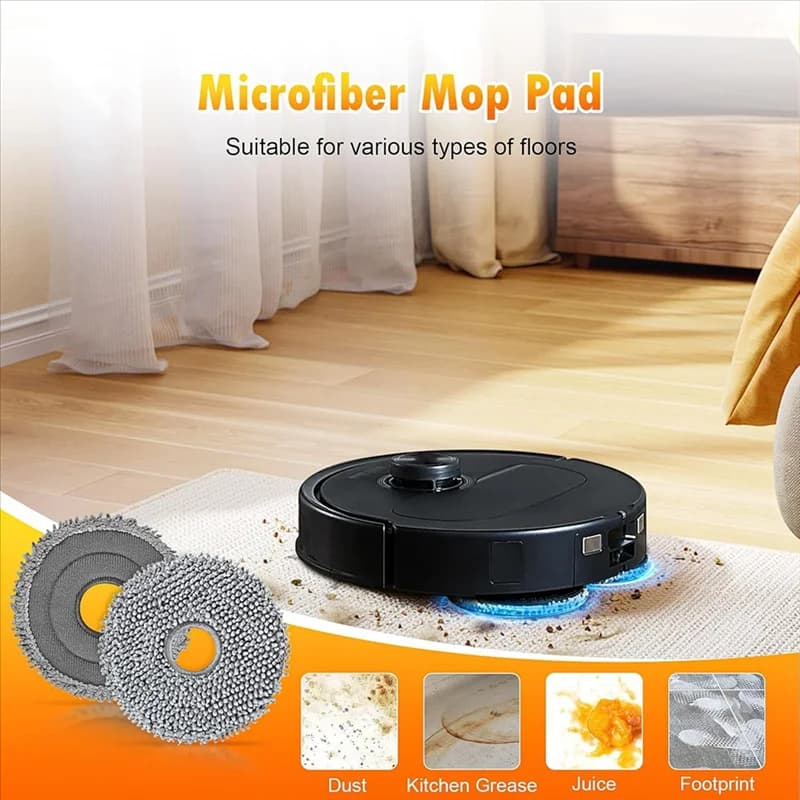 B50C 22PCS Per Roborock Qrevo S/Qrevo Pro/Qrevo Plus/Qrevo Maxv Robot Aspirapolvere Attacco Sacchetto Spazzola Laterale Principale Filtro Mop