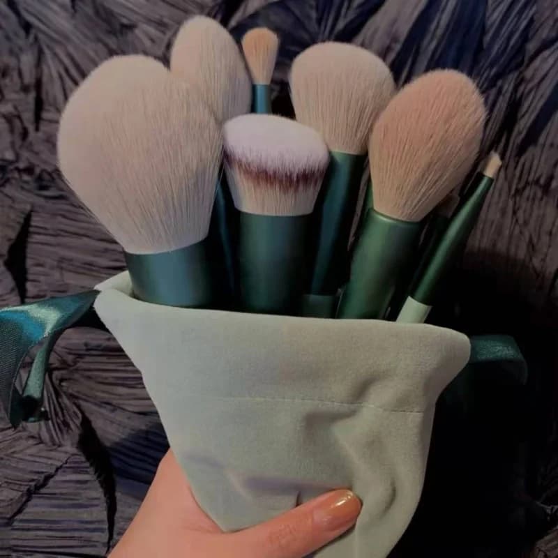 13 pz/lotto pennelli per trucco set ombretto fondotinta donna polvere cosmetica fard miscelazione bellezza trucco strumento Dropshipping