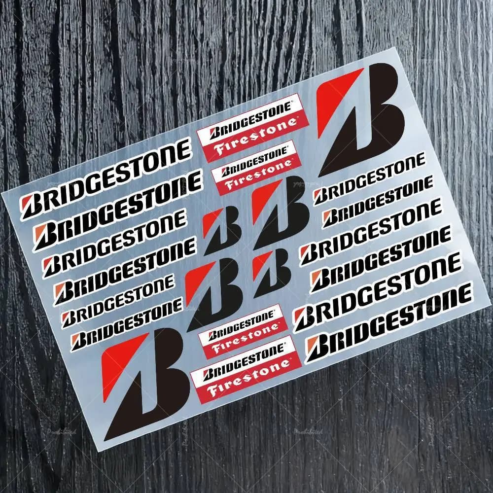 Adesivi BRIDGESTONE per Moto, Auto, Paraurti, Finestrini, Laptop, Pareti, Decalcomanie in Vinile, Accessori per Tuning Auto