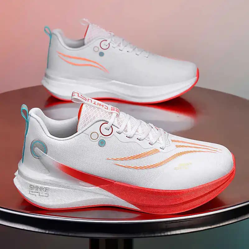Sneakers Nere da Uomo con Aspetto Sportivo, Scarponi da Trekking, Scarpe da Escursionismo, Sneakers Sportive per Allenamento