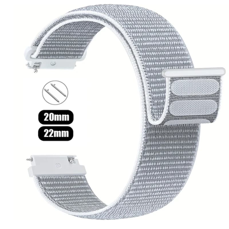Cinturino in nylon per Samsung Galaxy Watch 6 4 7 classic/5 Pro/attivo/Gear S3 20mm/22mm Bracciale Huawei watch GT 4 2e 3 pro cinturino
