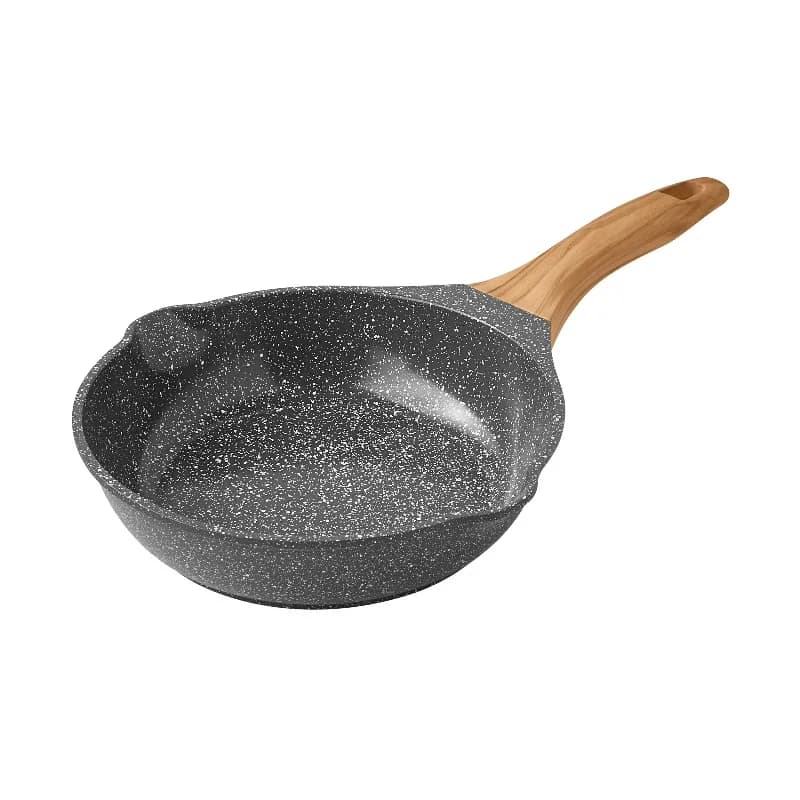 Cast Aluminum 8-Inch Fry Pan, Charcoal Speckle