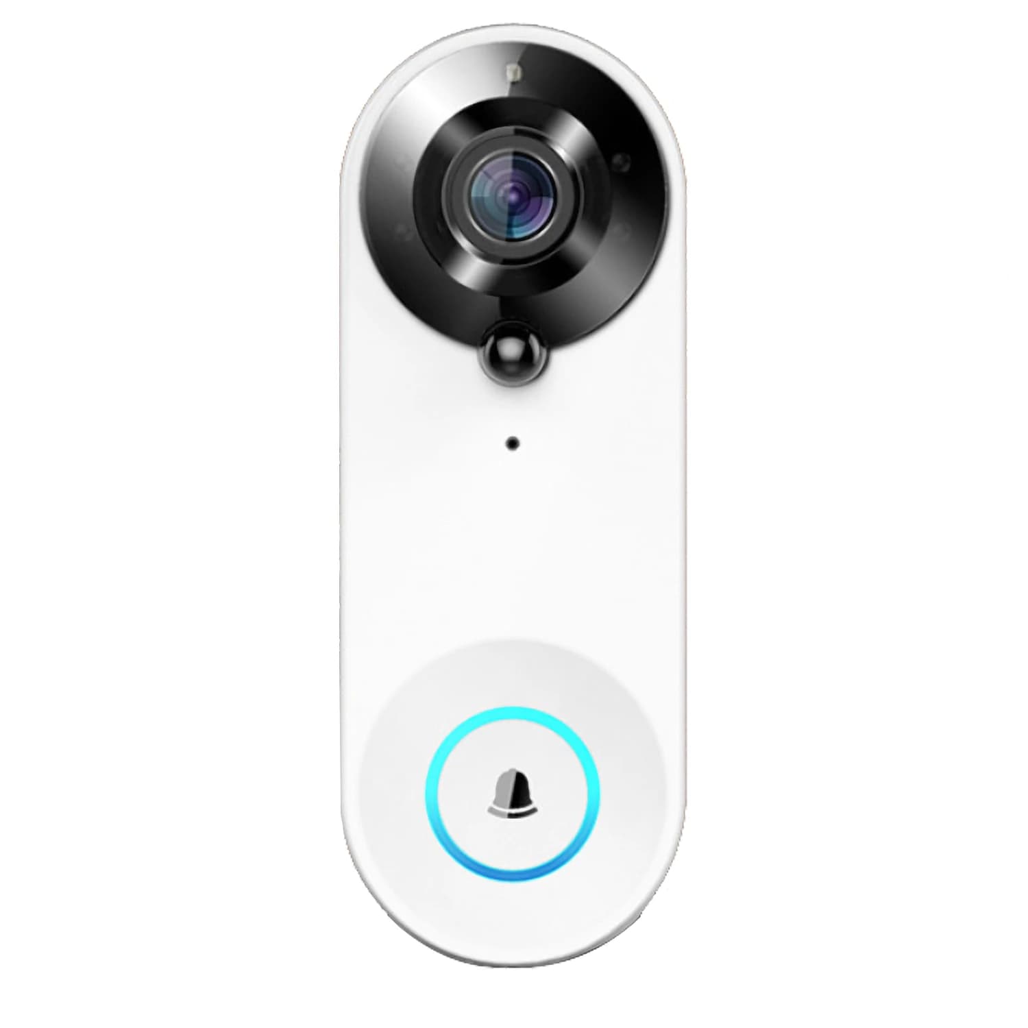 2MP 1080P Tuya APPLow Comsunption WIFI IP Campanello Visual Doorviewer Videocitofono con telecamera carillon interna