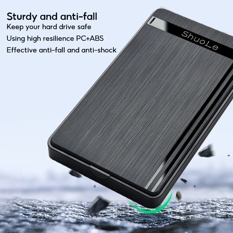 2.5-inch SSD Solid State Mechanical Serial Port SATA Hard Disk Case Toolless Micro Interface USB 3.0 External Mobile sata to usb aluminum enclosure usb nvme case docking station
