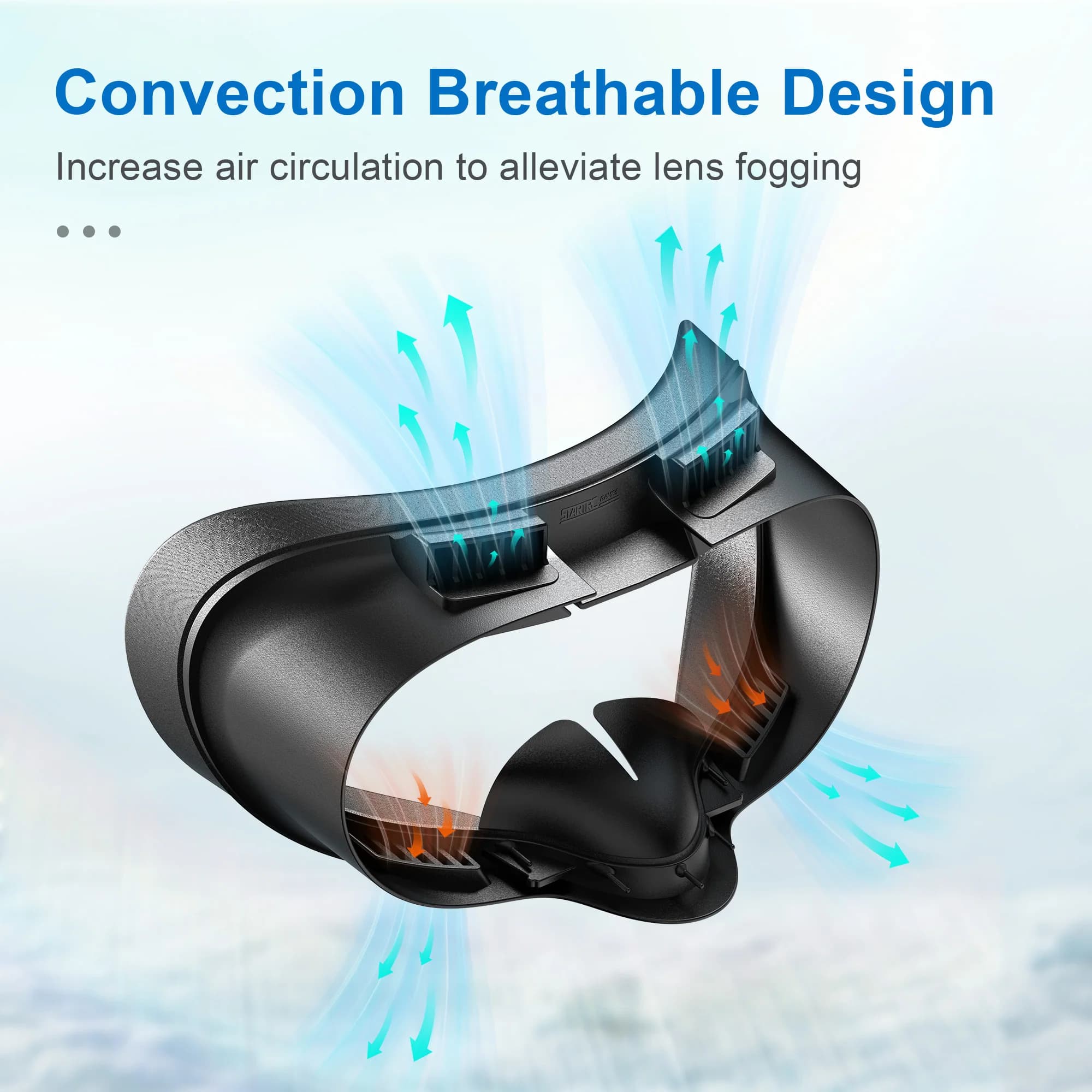 Face Pad Cover and Facial Interface for Meta Quest 3S Accessories, Soft PU Leather & Ice Silk Cotton Face Pad Compatible