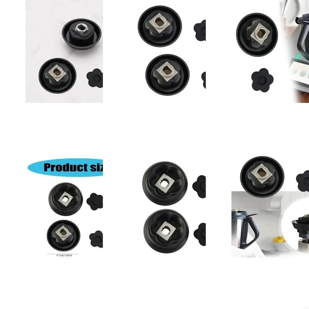 Accessorio accoppiamento per mixer professionale da 2 pezzi Accessorio ricambio per componenti per lavorazione degli
